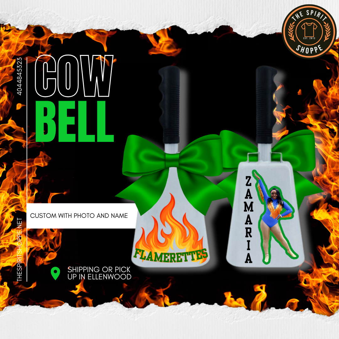 Flamerettes Cowbell