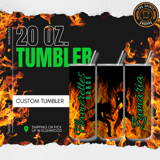 Flamerettes Dancer Tumbler