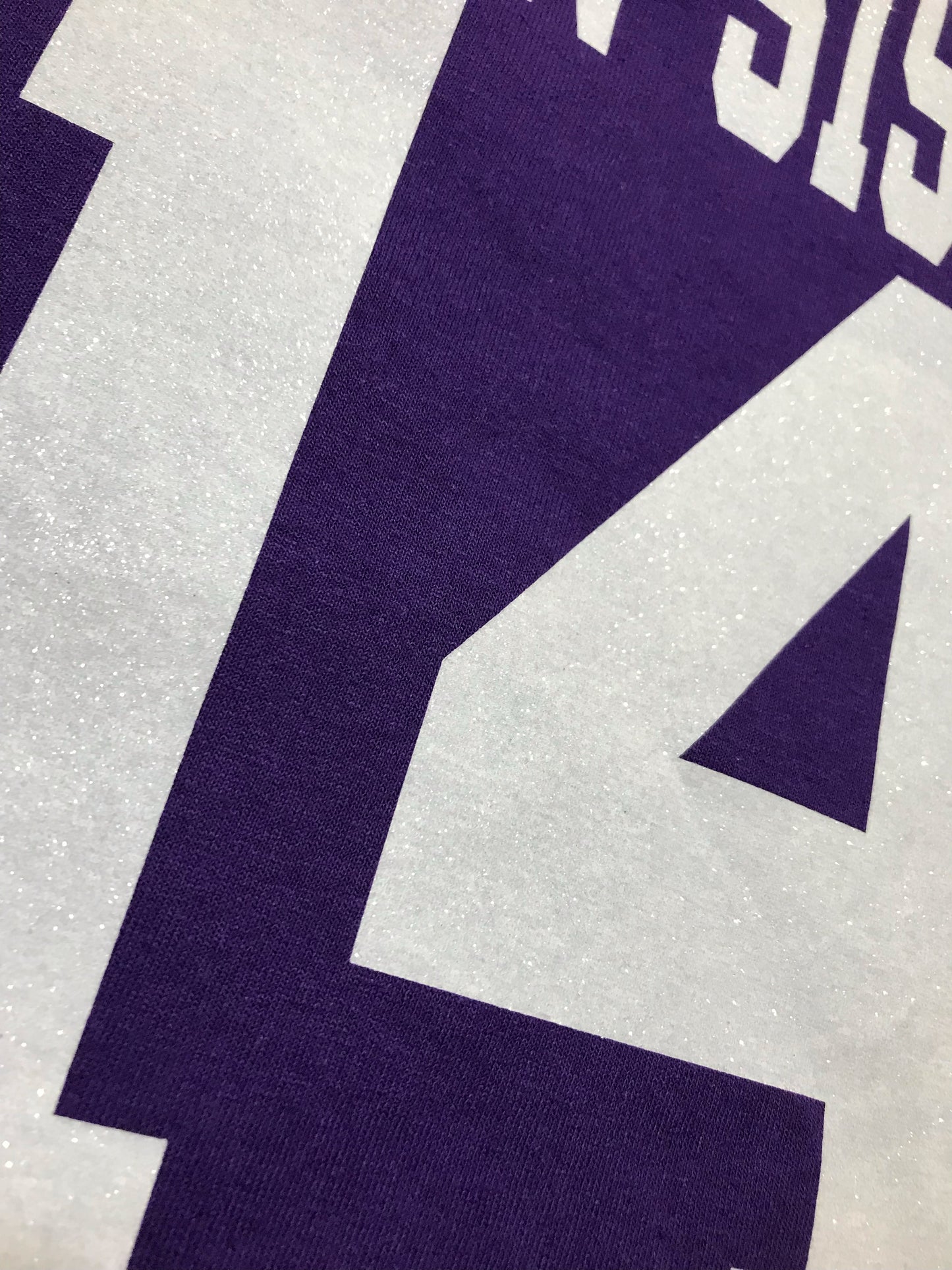 Football Player Glitter Shirt