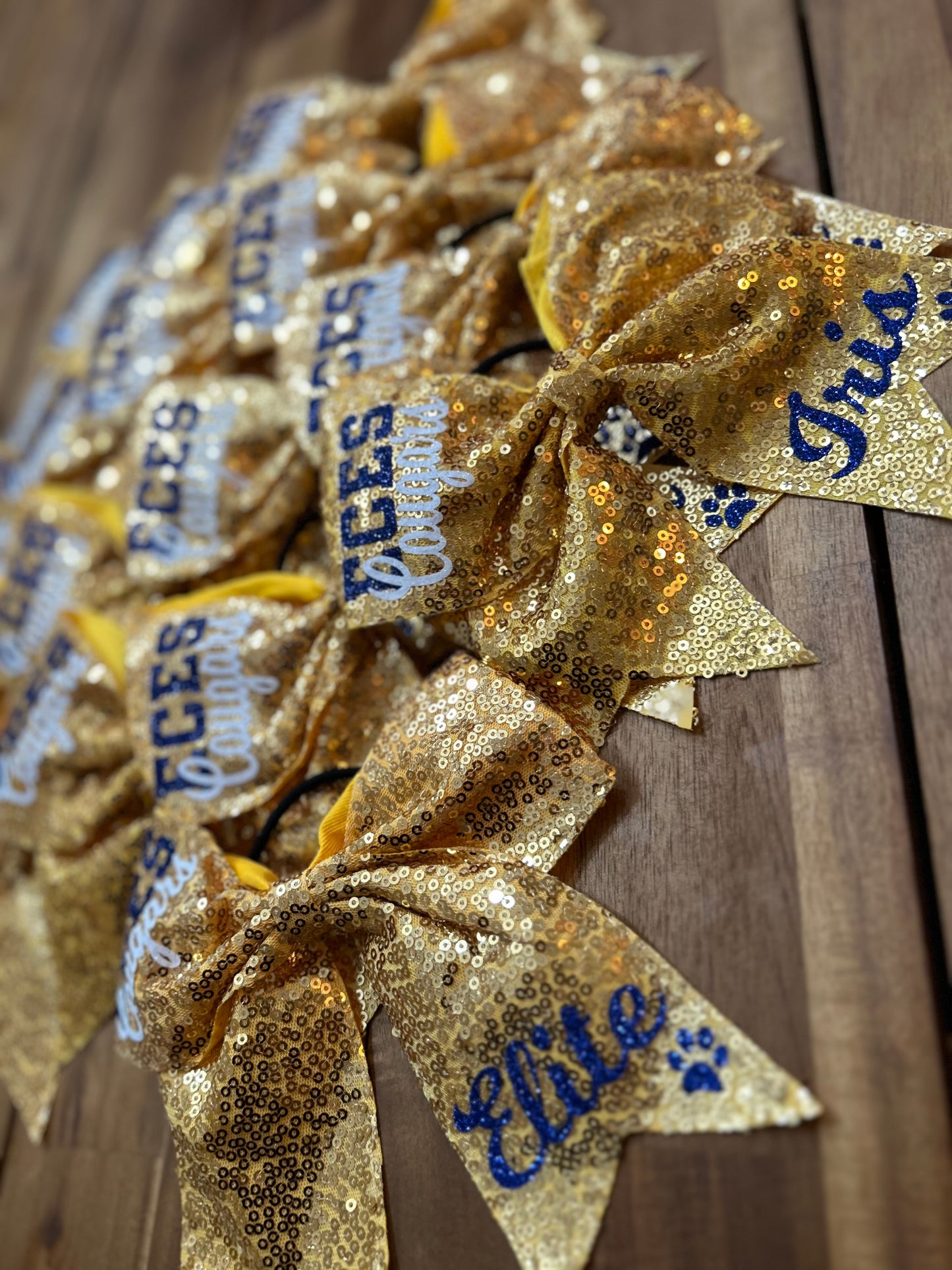 Sequin Cheer Bows