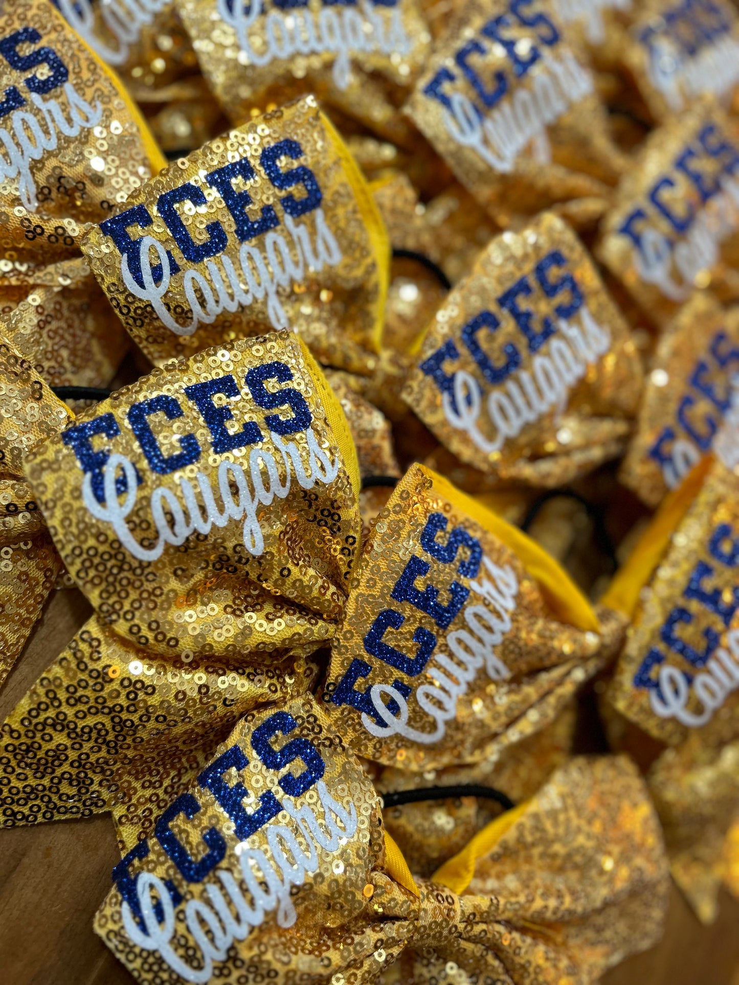 Sequin Cheer Bows